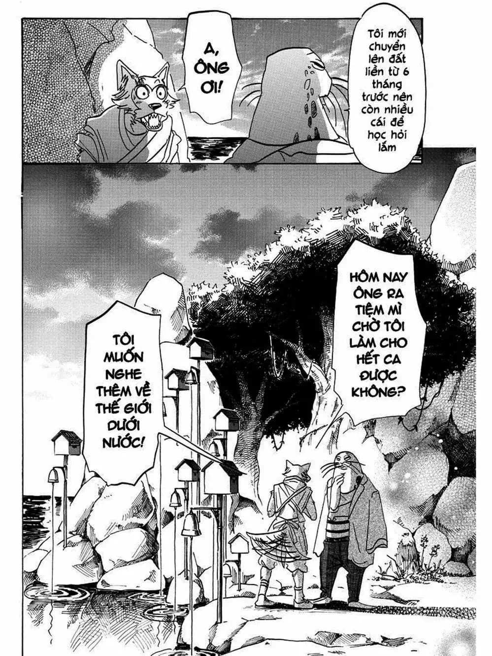 Truyện Tranh Bởi Vì Chúng Ta Đều Là Những Ngôi Sao - Beastars trang 10