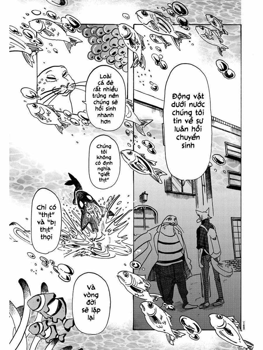 Truyện Tranh Bởi Vì Chúng Ta Đều Là Những Ngôi Sao - Beastars trang 10