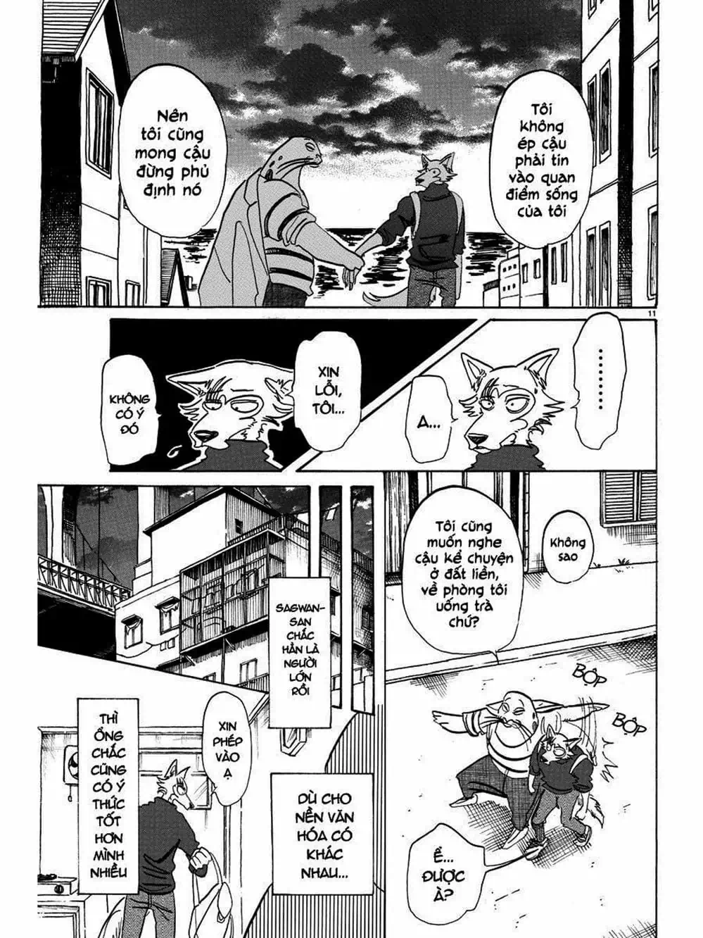 Truyện Tranh Bởi Vì Chúng Ta Đều Là Những Ngôi Sao - Beastars trang 10