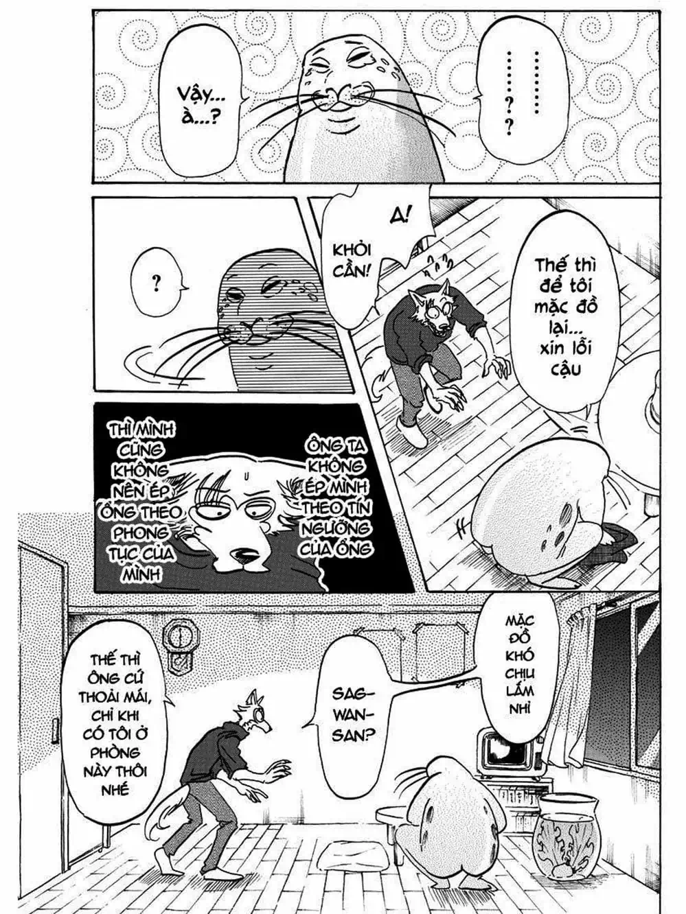 Truyện Tranh Bởi Vì Chúng Ta Đều Là Những Ngôi Sao - Beastars trang 10