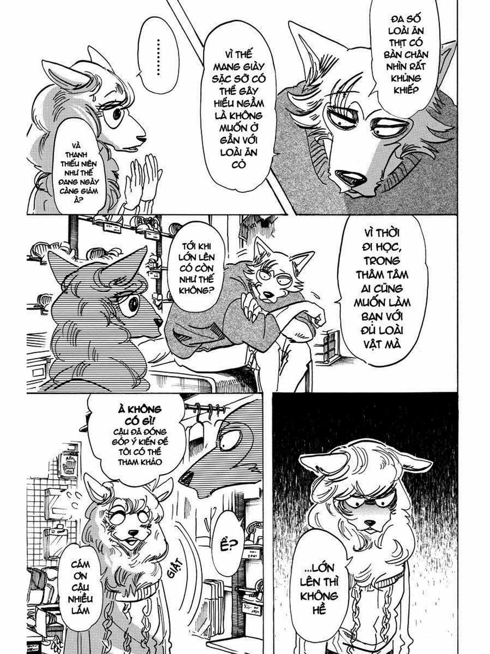 Truyện Tranh Bởi Vì Chúng Ta Đều Là Những Ngôi Sao - Beastars trang 10