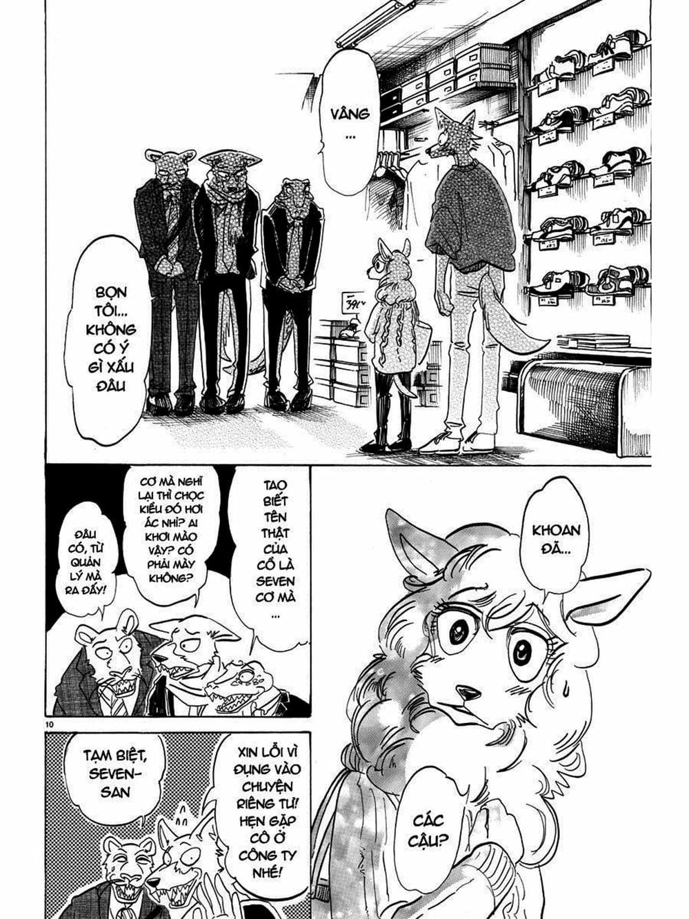 Truyện Tranh Bởi Vì Chúng Ta Đều Là Những Ngôi Sao - Beastars trang 10