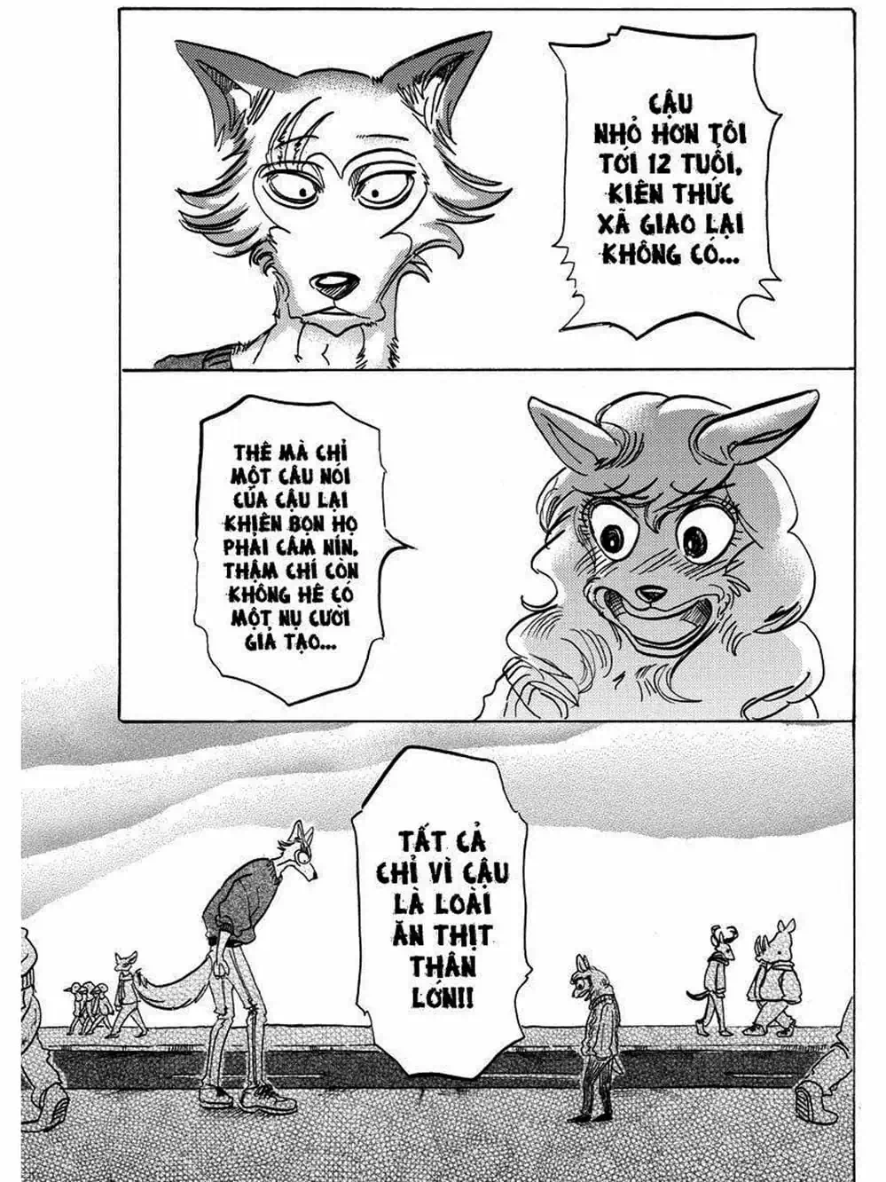 Truyện Tranh Bởi Vì Chúng Ta Đều Là Những Ngôi Sao - Beastars trang 10