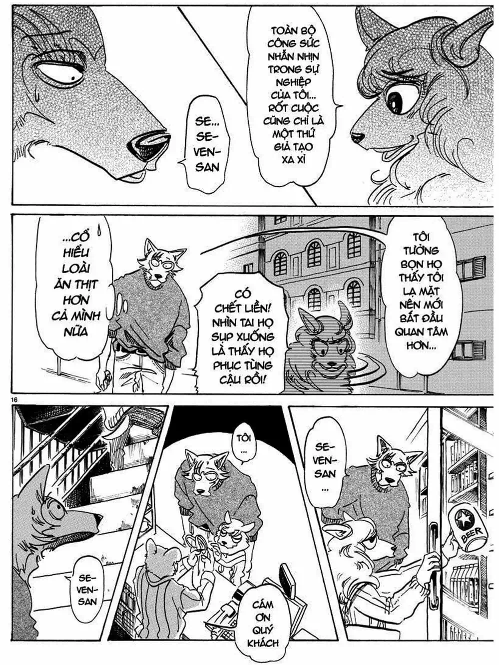 Truyện Tranh Bởi Vì Chúng Ta Đều Là Những Ngôi Sao - Beastars trang 10