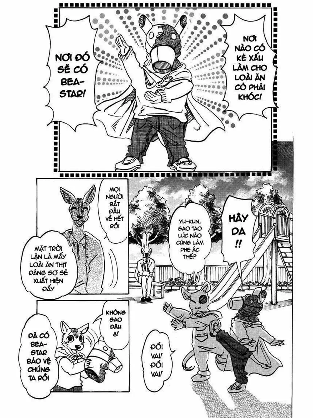 Truyện Tranh Bởi Vì Chúng Ta Đều Là Những Ngôi Sao - Beastars trang 10
