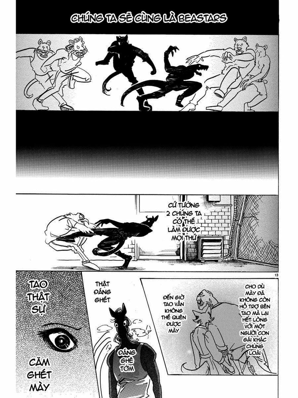 Truyện Tranh Bởi Vì Chúng Ta Đều Là Những Ngôi Sao - Beastars trang 10