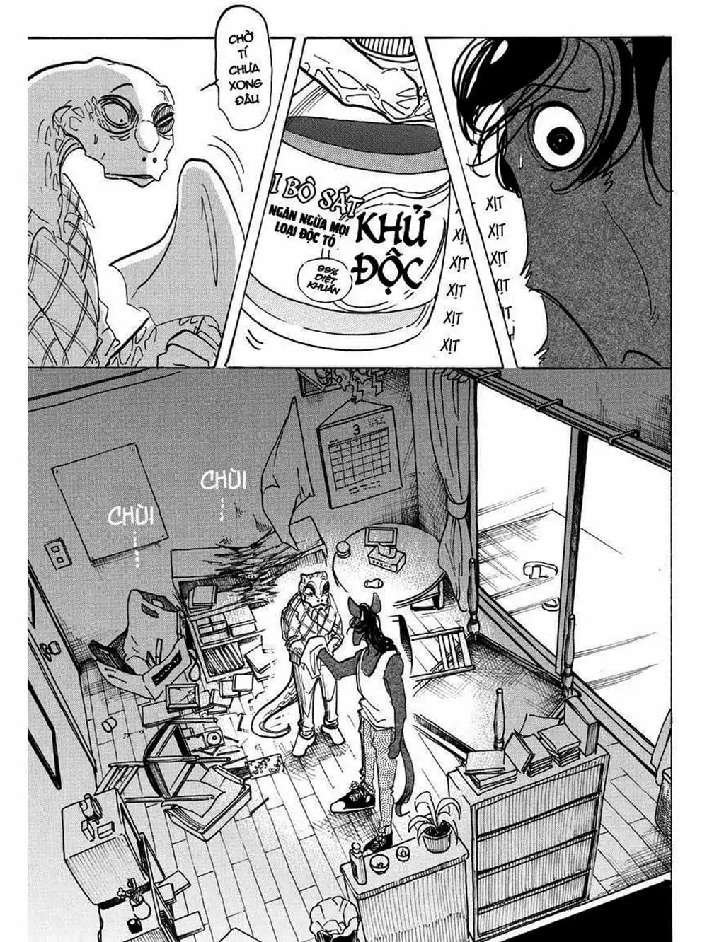 Truyện Tranh Bởi Vì Chúng Ta Đều Là Những Ngôi Sao - Beastars trang 10