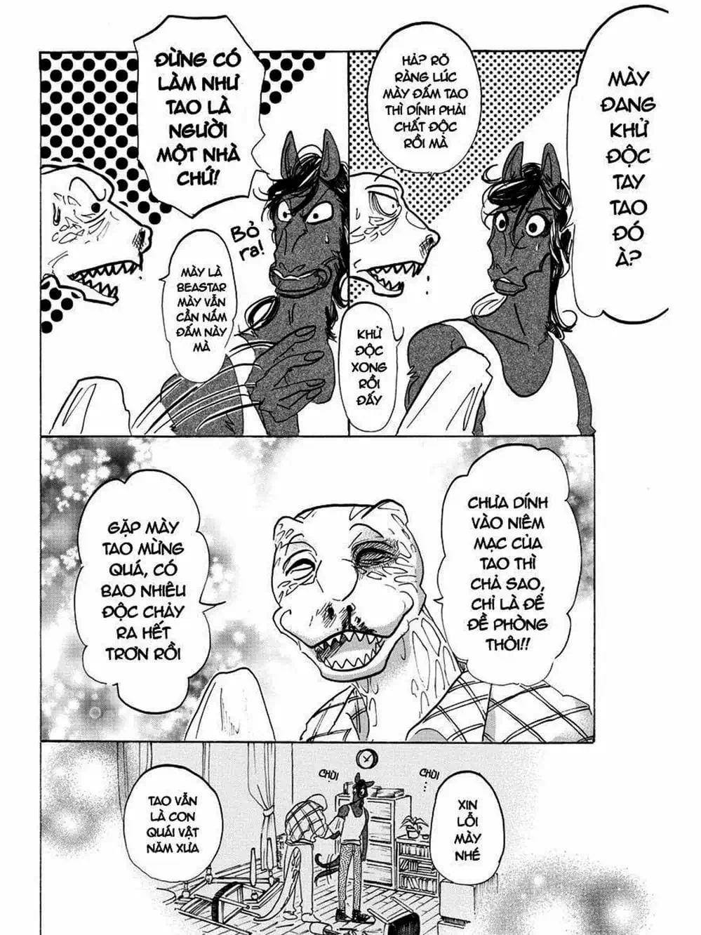 Truyện Tranh Bởi Vì Chúng Ta Đều Là Những Ngôi Sao - Beastars trang 10