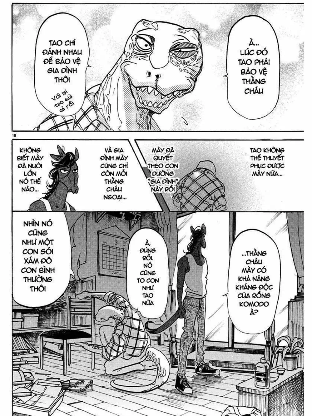 Truyện Tranh Bởi Vì Chúng Ta Đều Là Những Ngôi Sao - Beastars trang 10