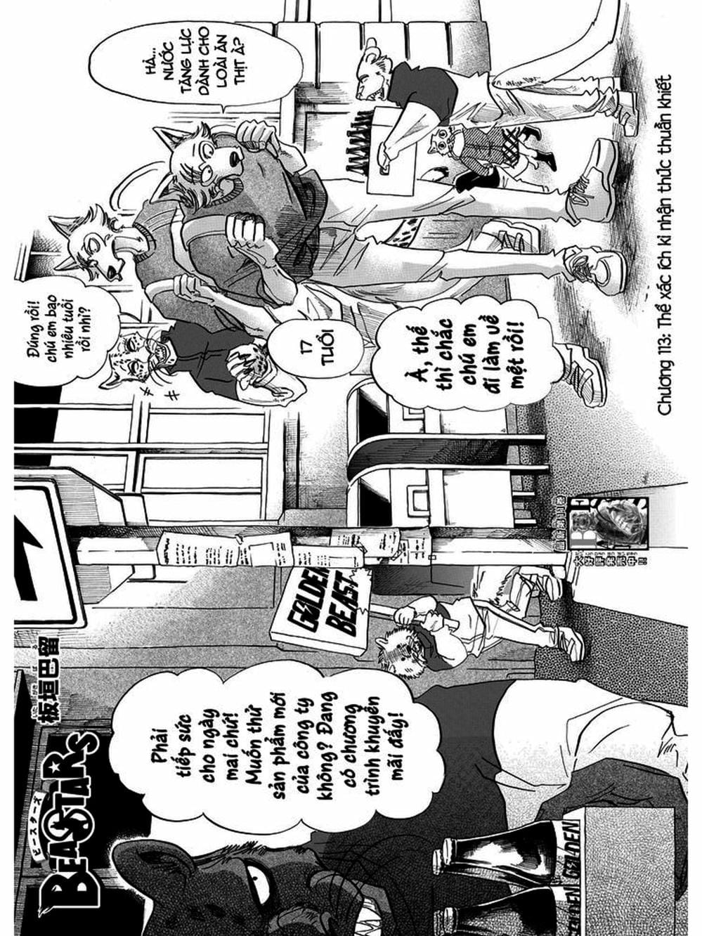Truyện Tranh Bởi Vì Chúng Ta Đều Là Những Ngôi Sao - Beastars trang 10
