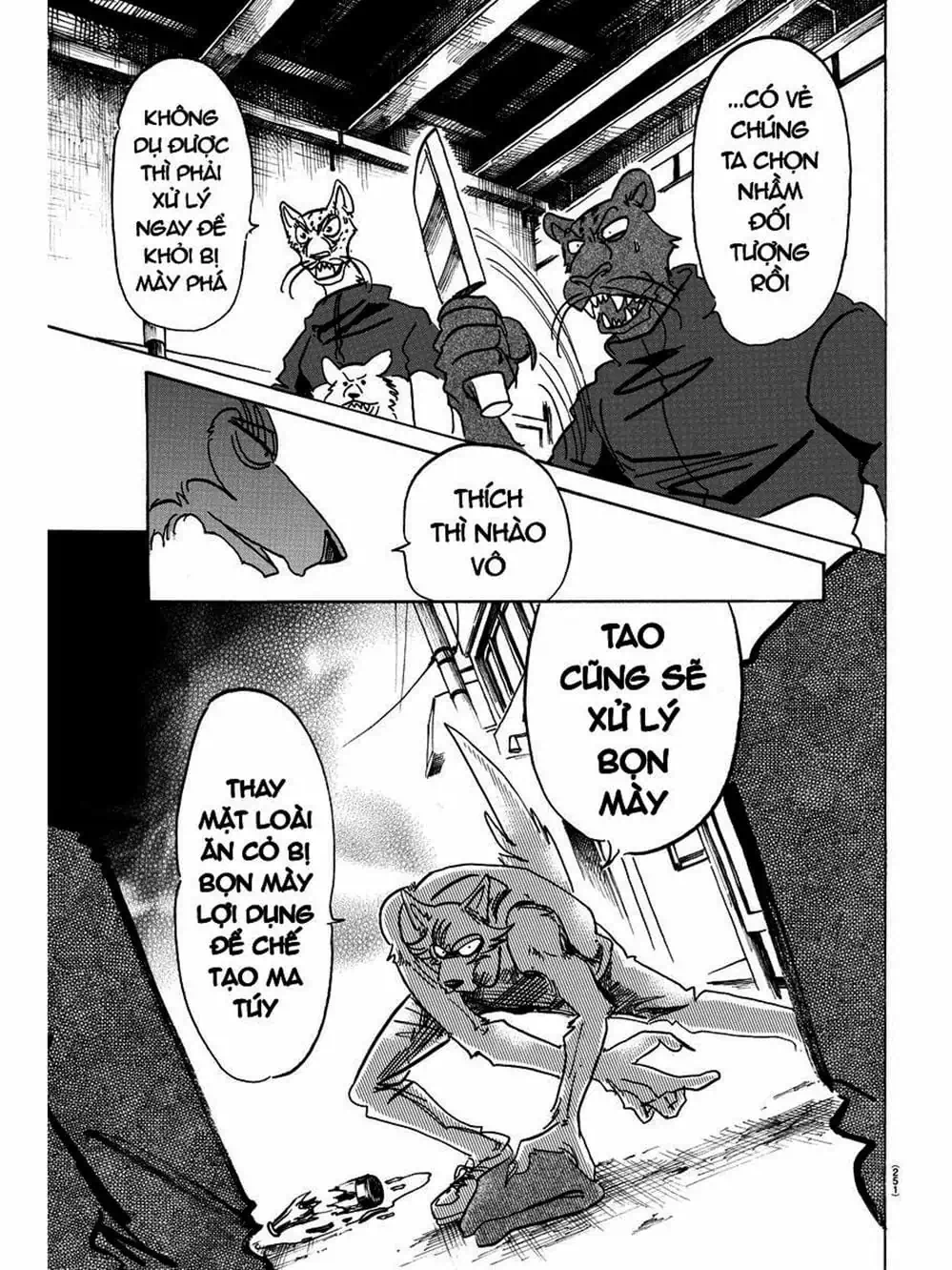 Truyện Tranh Bởi Vì Chúng Ta Đều Là Những Ngôi Sao - Beastars trang 10