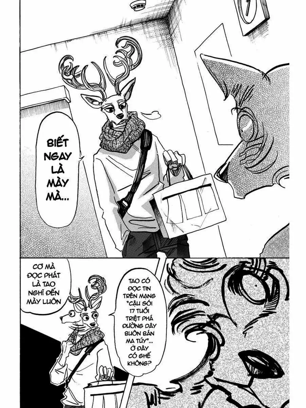 Truyện Tranh Bởi Vì Chúng Ta Đều Là Những Ngôi Sao - Beastars trang 10