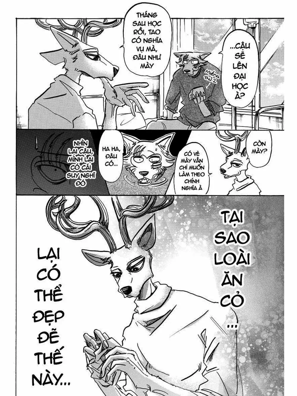 Truyện Tranh Bởi Vì Chúng Ta Đều Là Những Ngôi Sao - Beastars trang 10