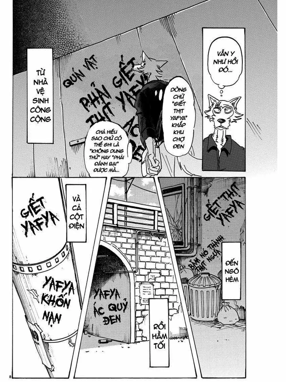 Truyện Tranh Bởi Vì Chúng Ta Đều Là Những Ngôi Sao - Beastars trang 10