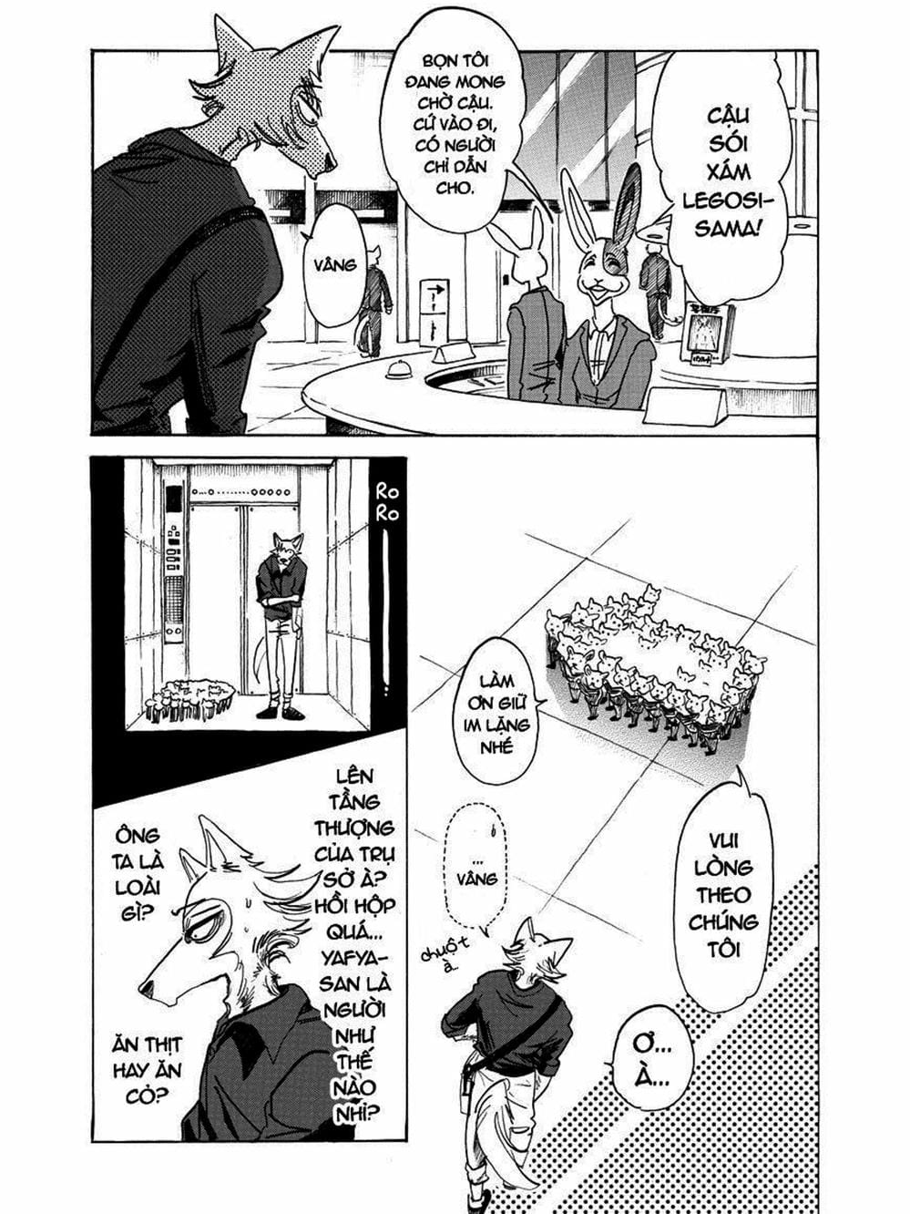 Truyện Tranh Bởi Vì Chúng Ta Đều Là Những Ngôi Sao - Beastars trang 10