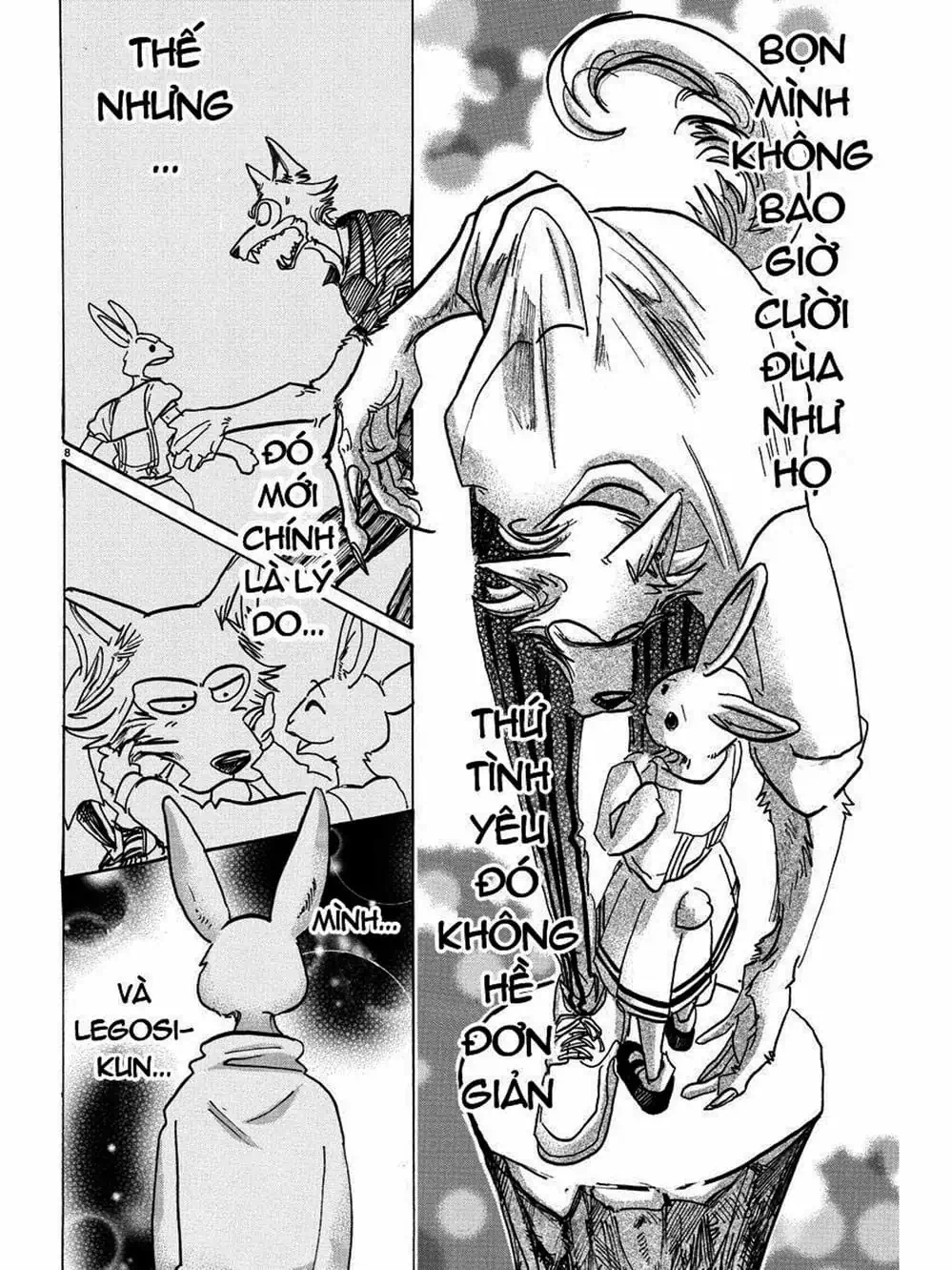 Truyện Tranh Bởi Vì Chúng Ta Đều Là Những Ngôi Sao - Beastars trang 10