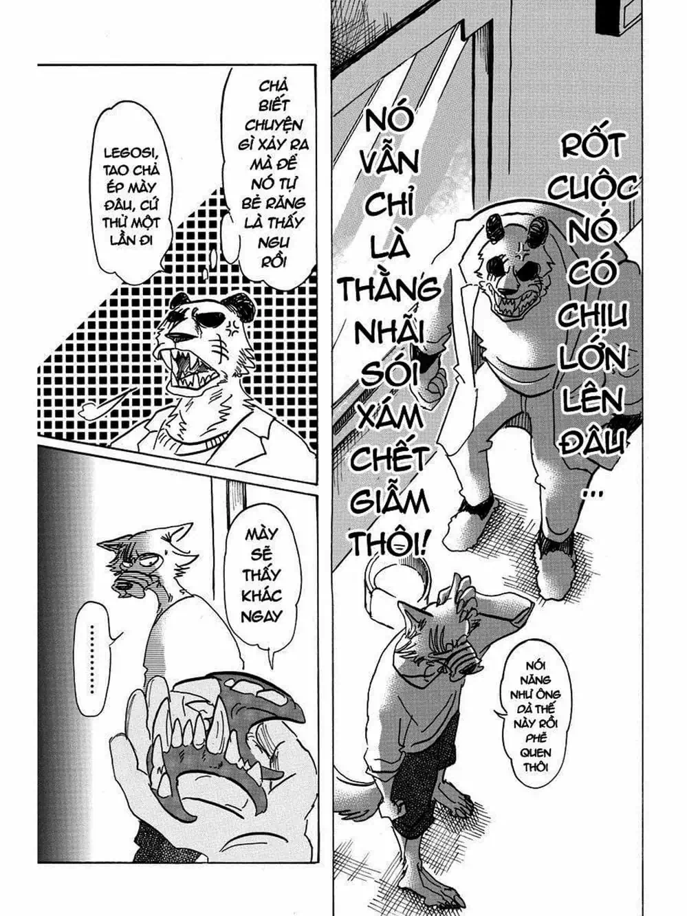 Truyện Tranh Bởi Vì Chúng Ta Đều Là Những Ngôi Sao - Beastars trang 10