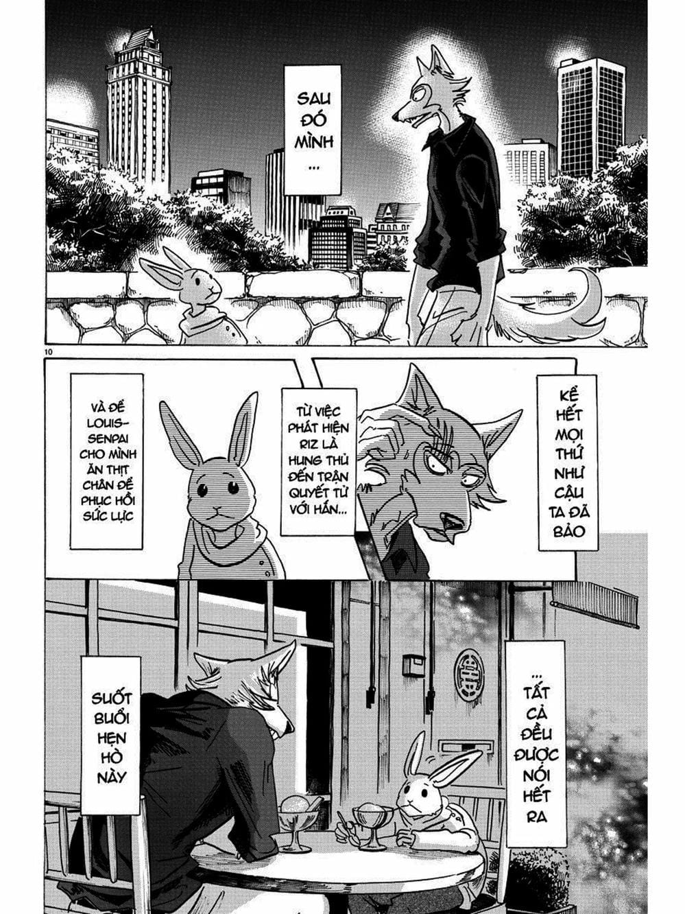 Truyện Tranh Bởi Vì Chúng Ta Đều Là Những Ngôi Sao - Beastars trang 10