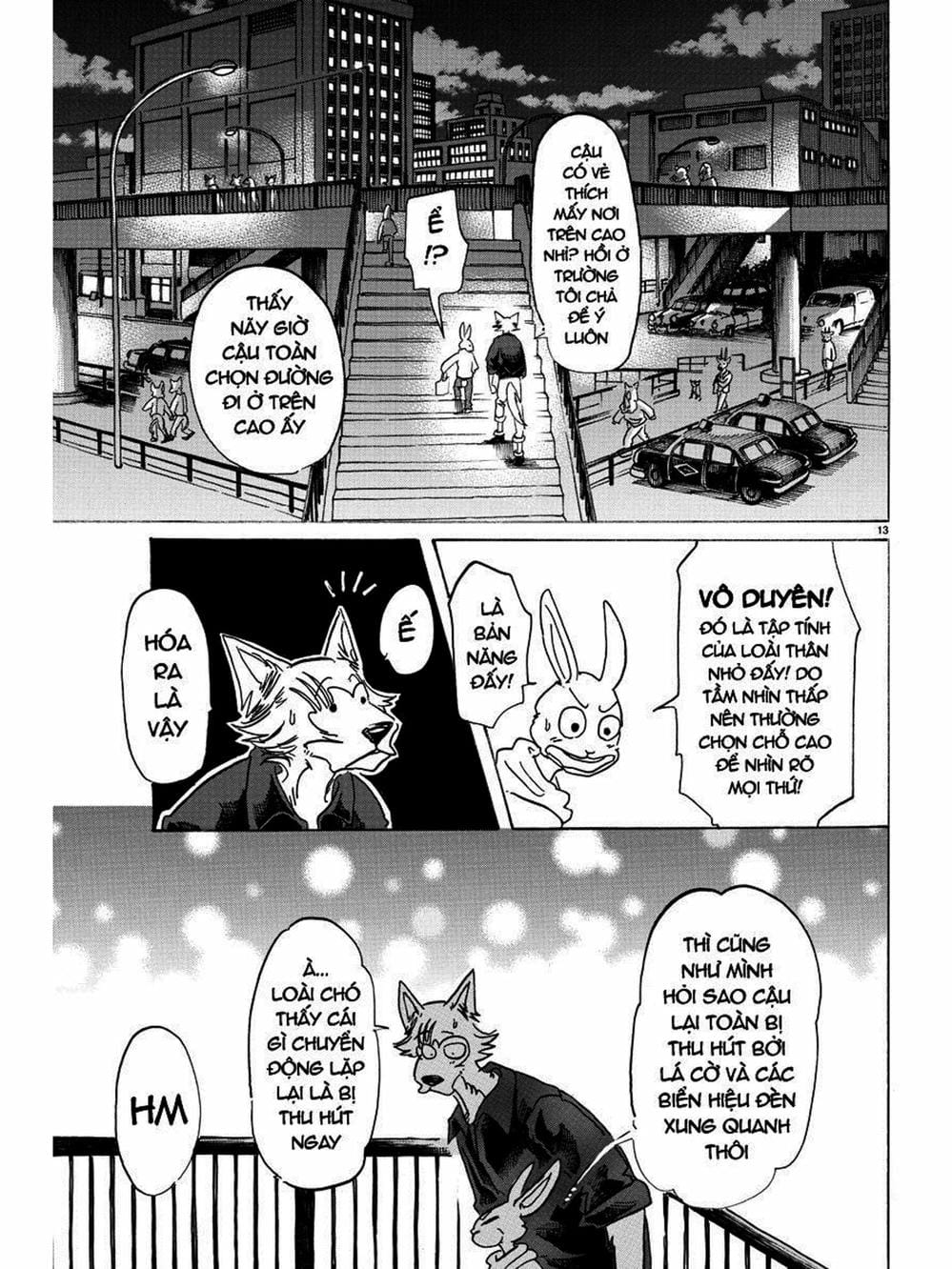 Truyện Tranh Bởi Vì Chúng Ta Đều Là Những Ngôi Sao - Beastars trang 10