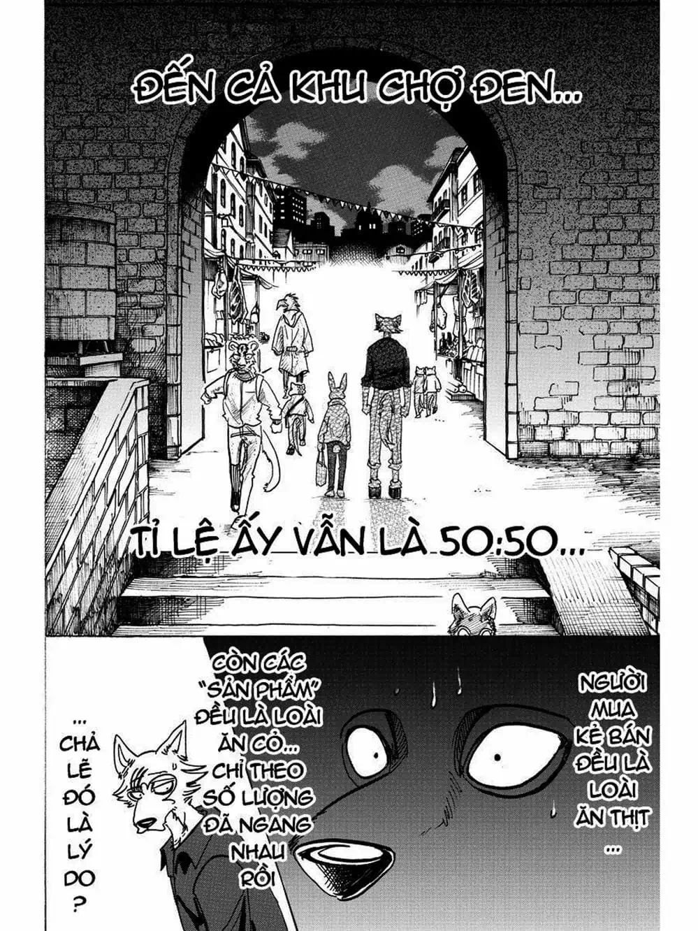 Truyện Tranh Bởi Vì Chúng Ta Đều Là Những Ngôi Sao - Beastars trang 10