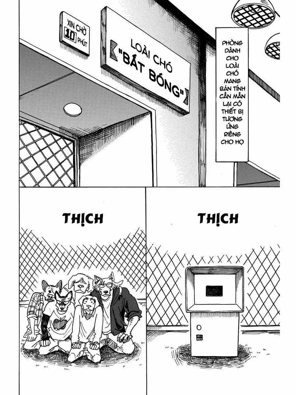 Truyện Tranh Bởi Vì Chúng Ta Đều Là Những Ngôi Sao - Beastars trang 10