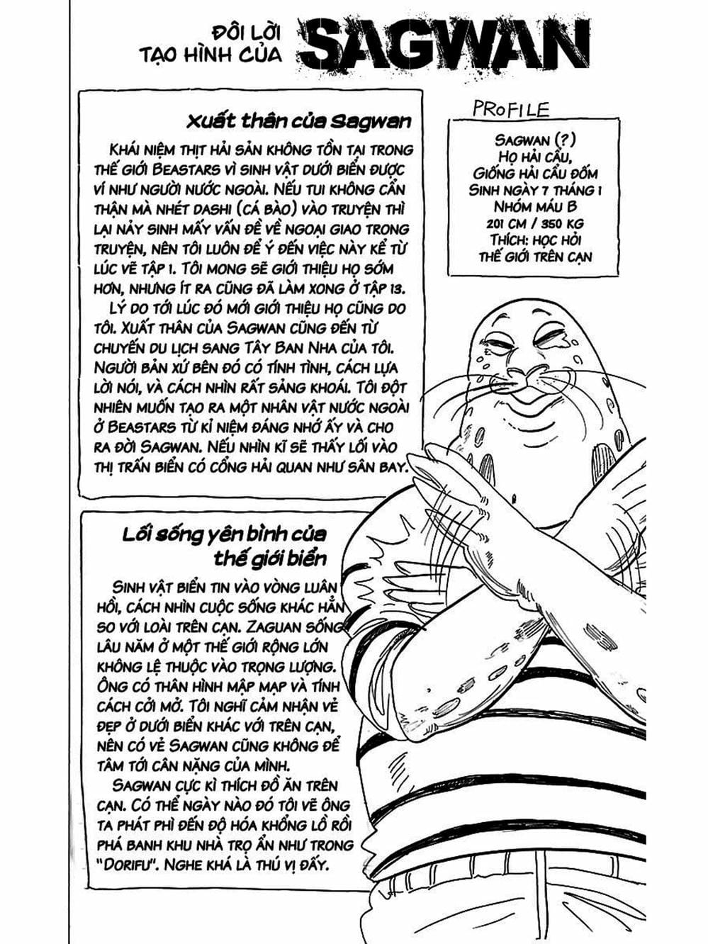 Truyện Tranh Bởi Vì Chúng Ta Đều Là Những Ngôi Sao - Beastars trang 10