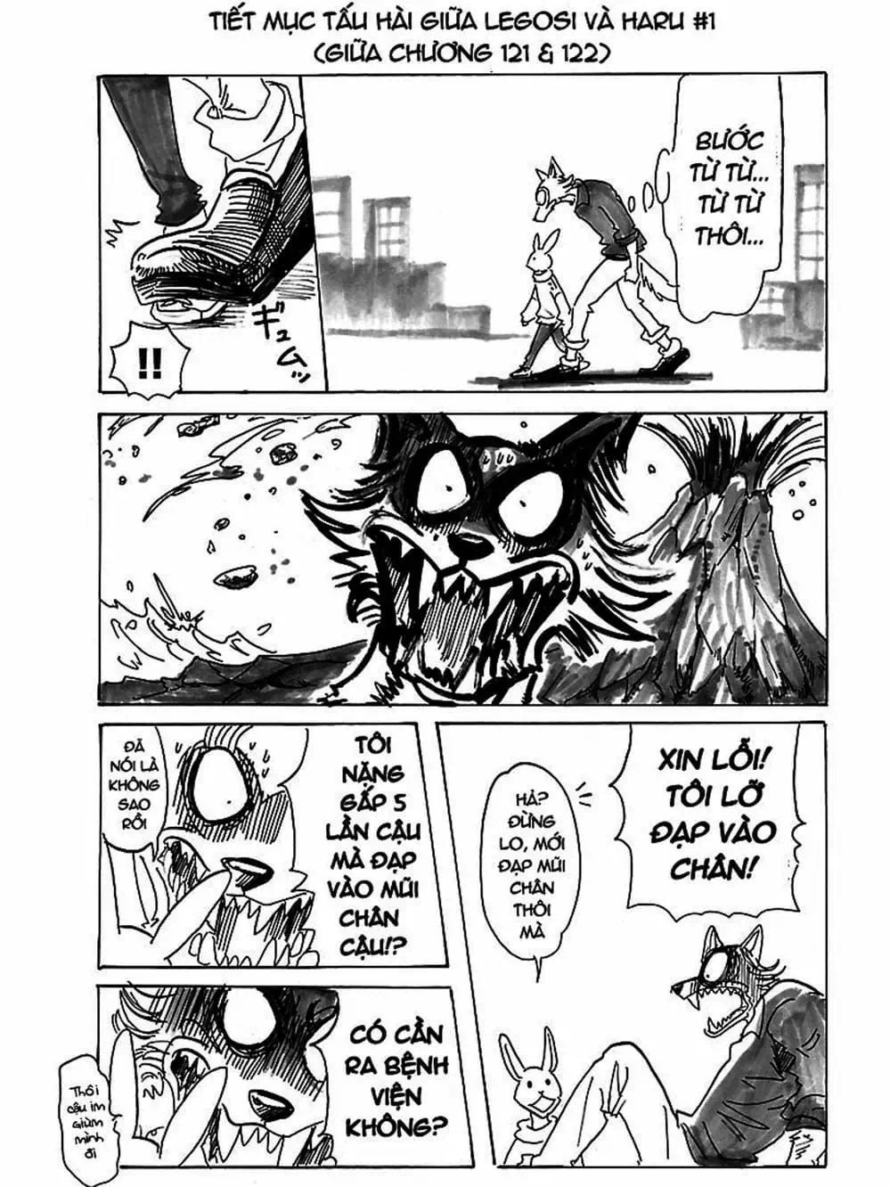 Truyện Tranh Bởi Vì Chúng Ta Đều Là Những Ngôi Sao - Beastars trang 10