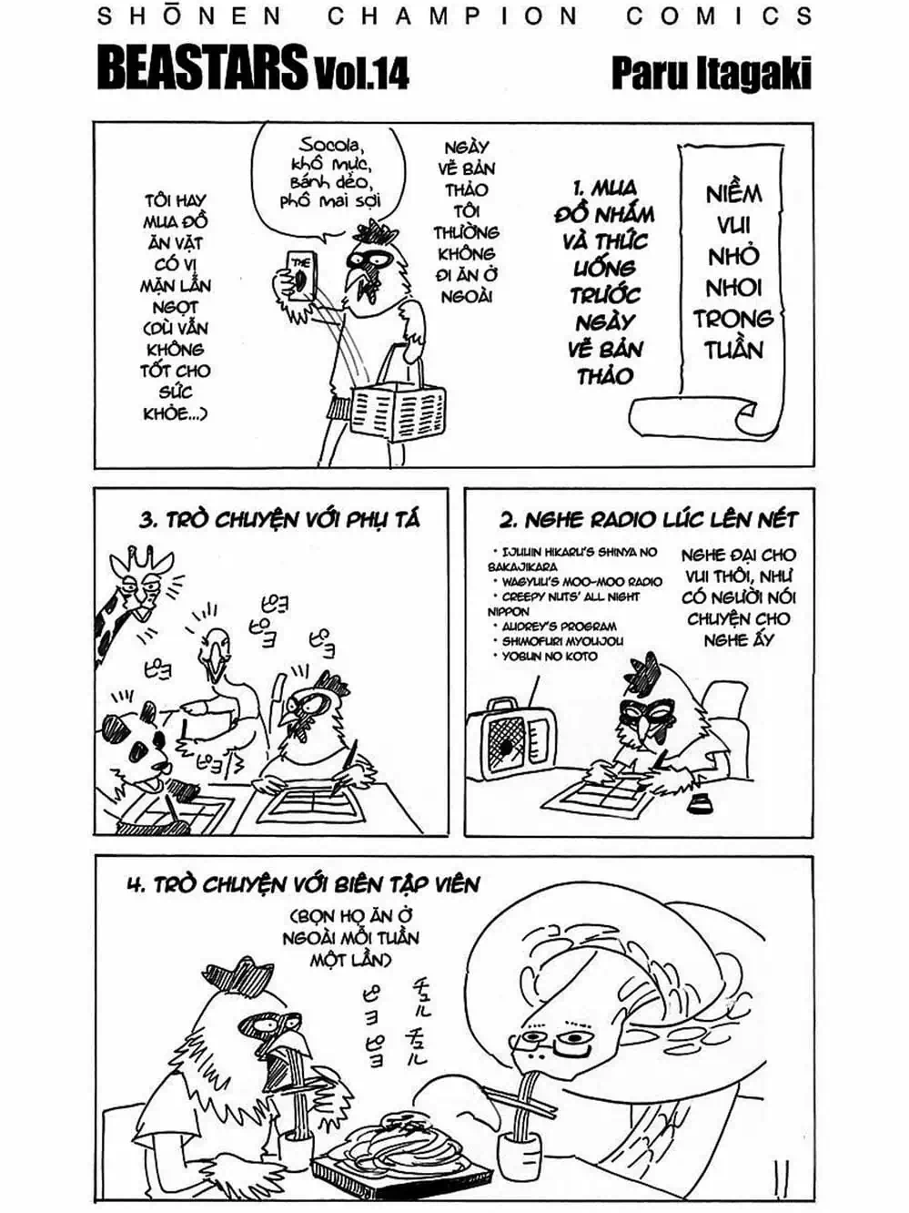 Truyện Tranh Bởi Vì Chúng Ta Đều Là Những Ngôi Sao - Beastars trang 10