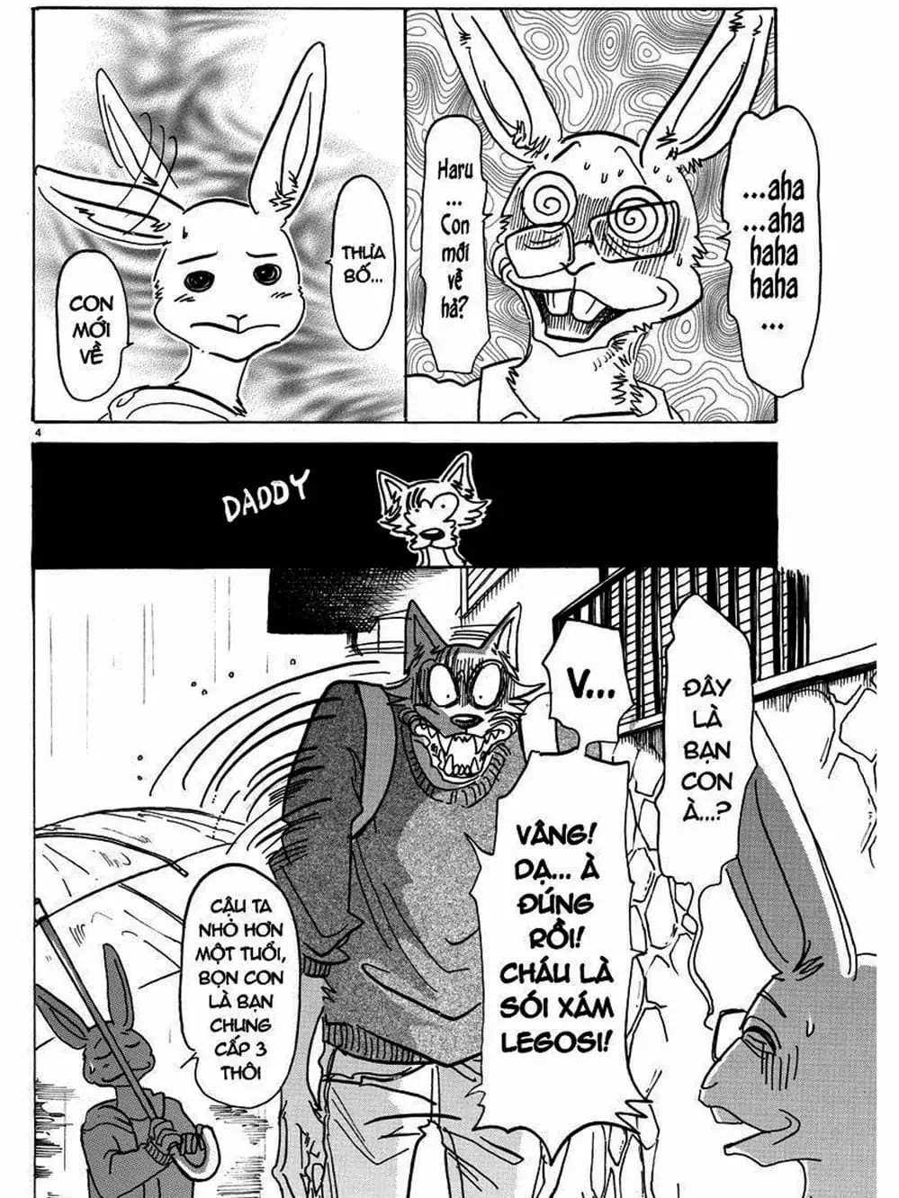 Truyện Tranh Bởi Vì Chúng Ta Đều Là Những Ngôi Sao - Beastars trang 10