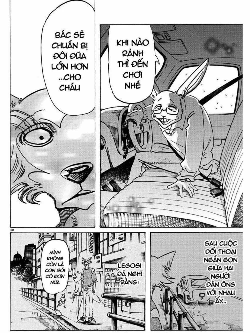 Truyện Tranh Bởi Vì Chúng Ta Đều Là Những Ngôi Sao - Beastars trang 10