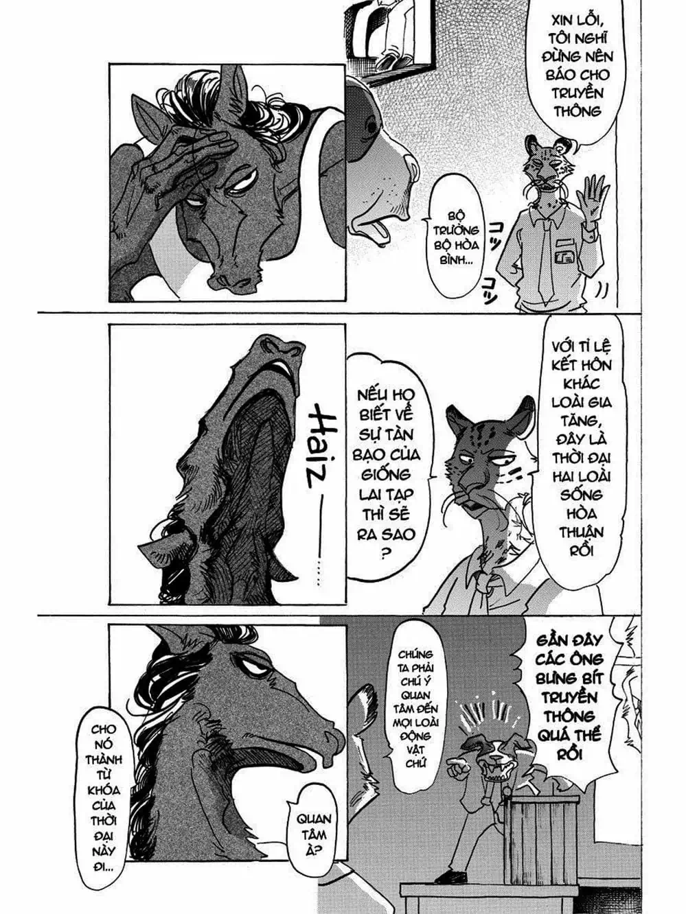 Truyện Tranh Bởi Vì Chúng Ta Đều Là Những Ngôi Sao - Beastars trang 10