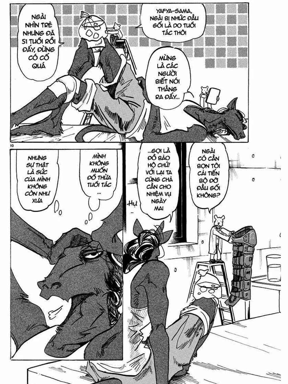 Truyện Tranh Bởi Vì Chúng Ta Đều Là Những Ngôi Sao - Beastars trang 10