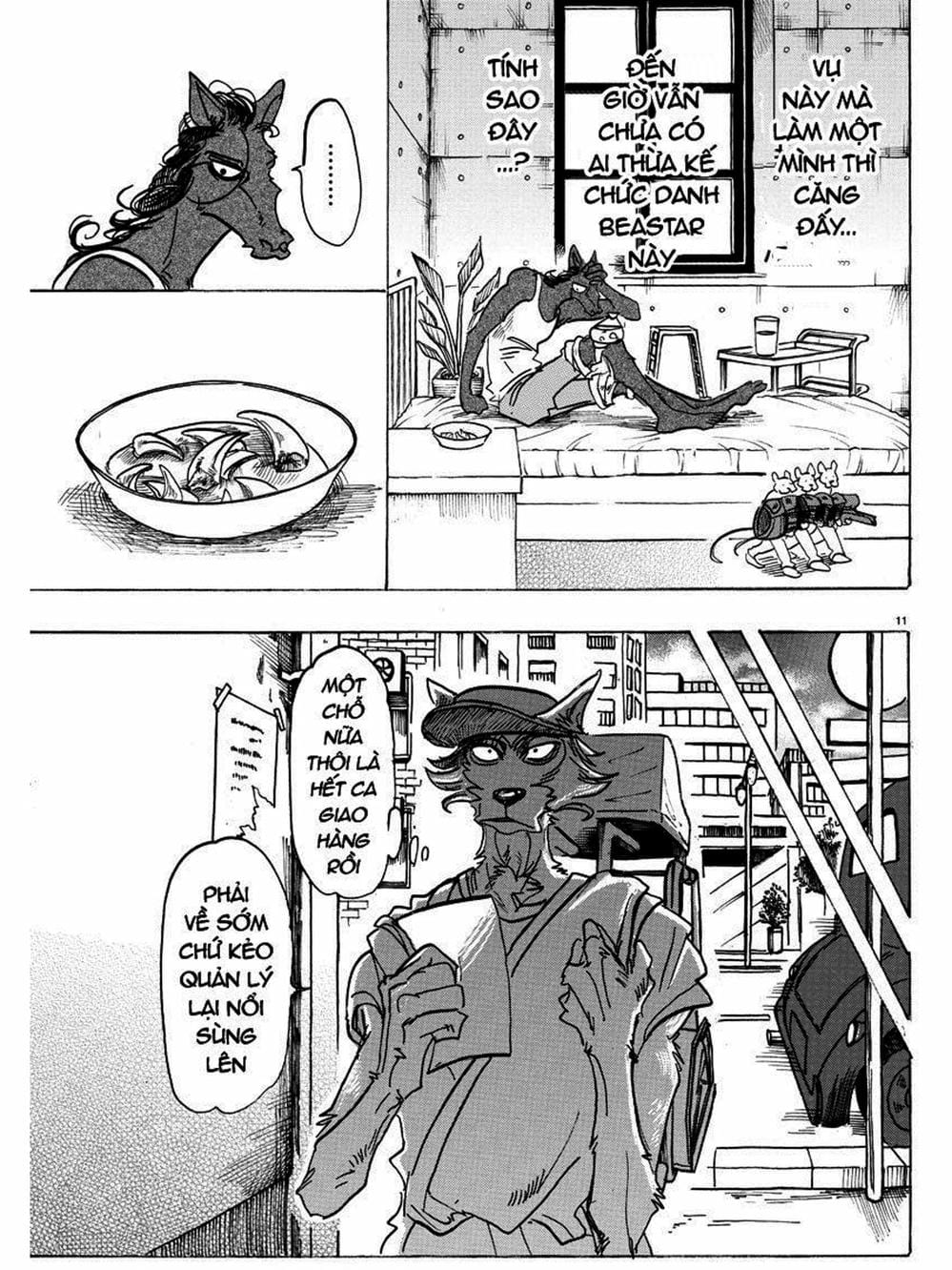 Truyện Tranh Bởi Vì Chúng Ta Đều Là Những Ngôi Sao - Beastars trang 10