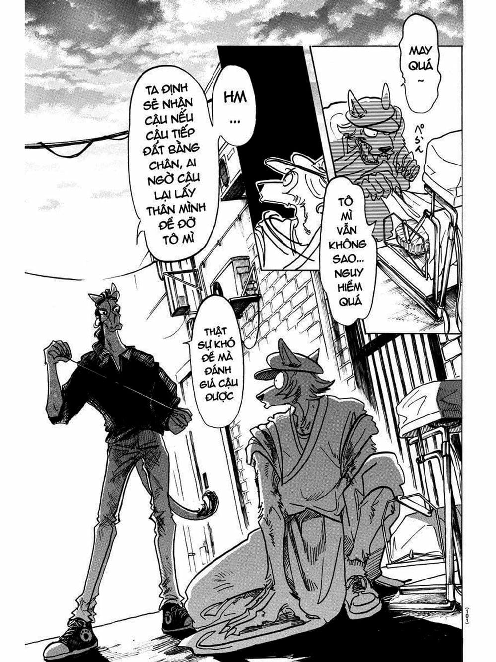 Truyện Tranh Bởi Vì Chúng Ta Đều Là Những Ngôi Sao - Beastars trang 10