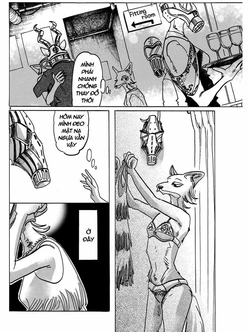 Truyện Tranh Bởi Vì Chúng Ta Đều Là Những Ngôi Sao - Beastars trang 10