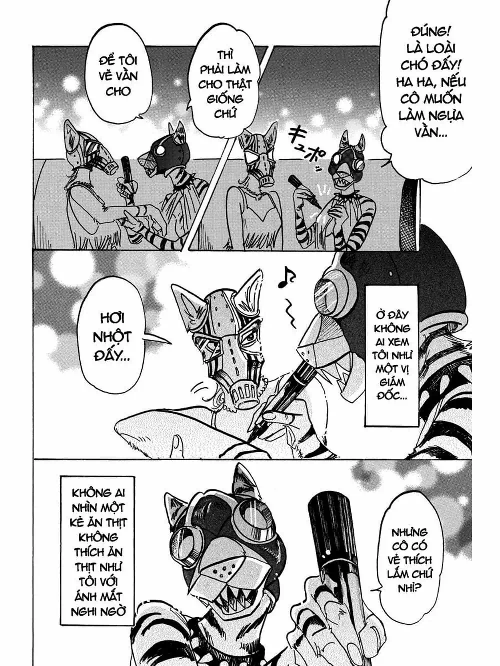 Truyện Tranh Bởi Vì Chúng Ta Đều Là Những Ngôi Sao - Beastars trang 10