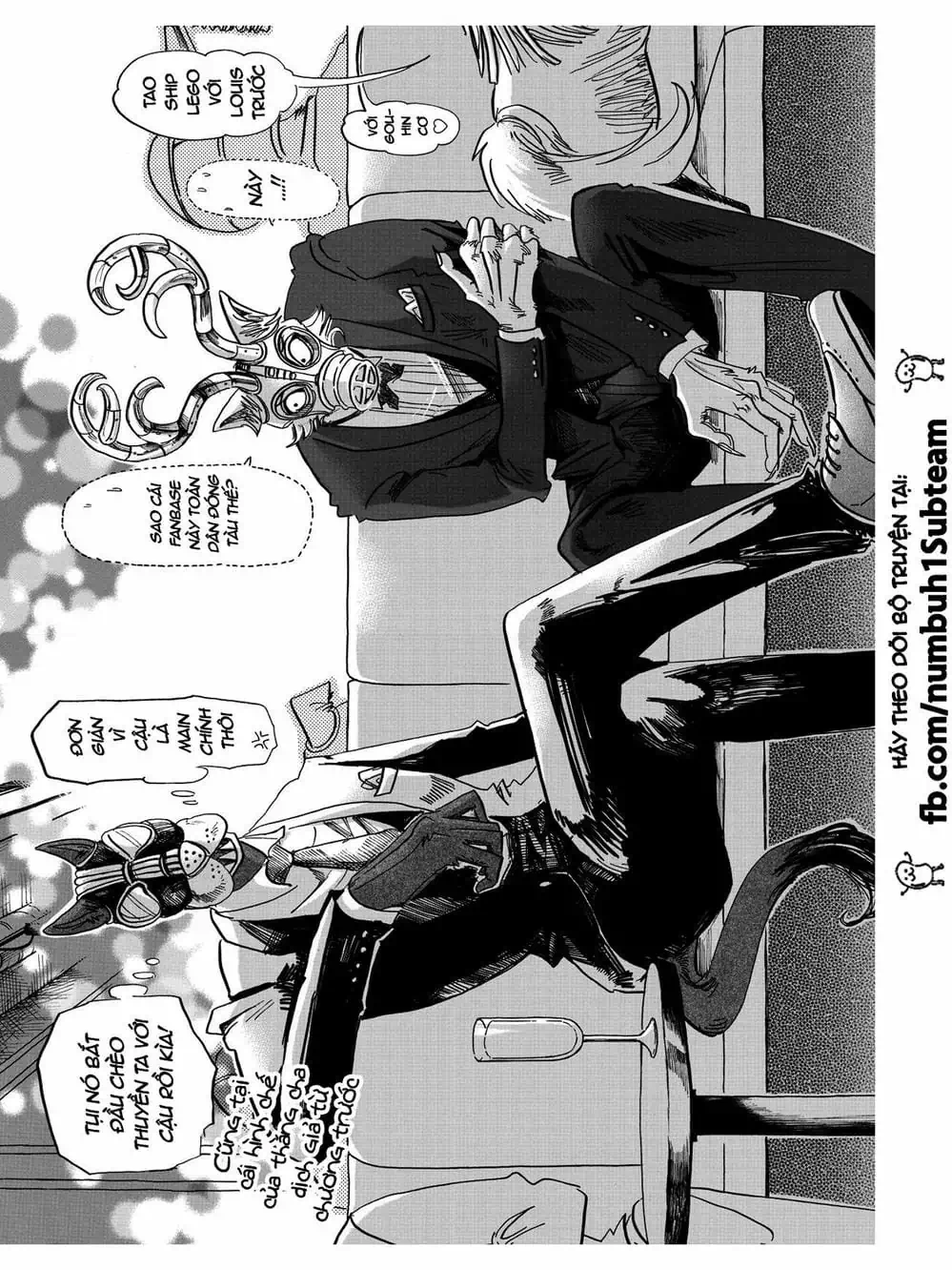 Truyện Tranh Bởi Vì Chúng Ta Đều Là Những Ngôi Sao - Beastars trang 10