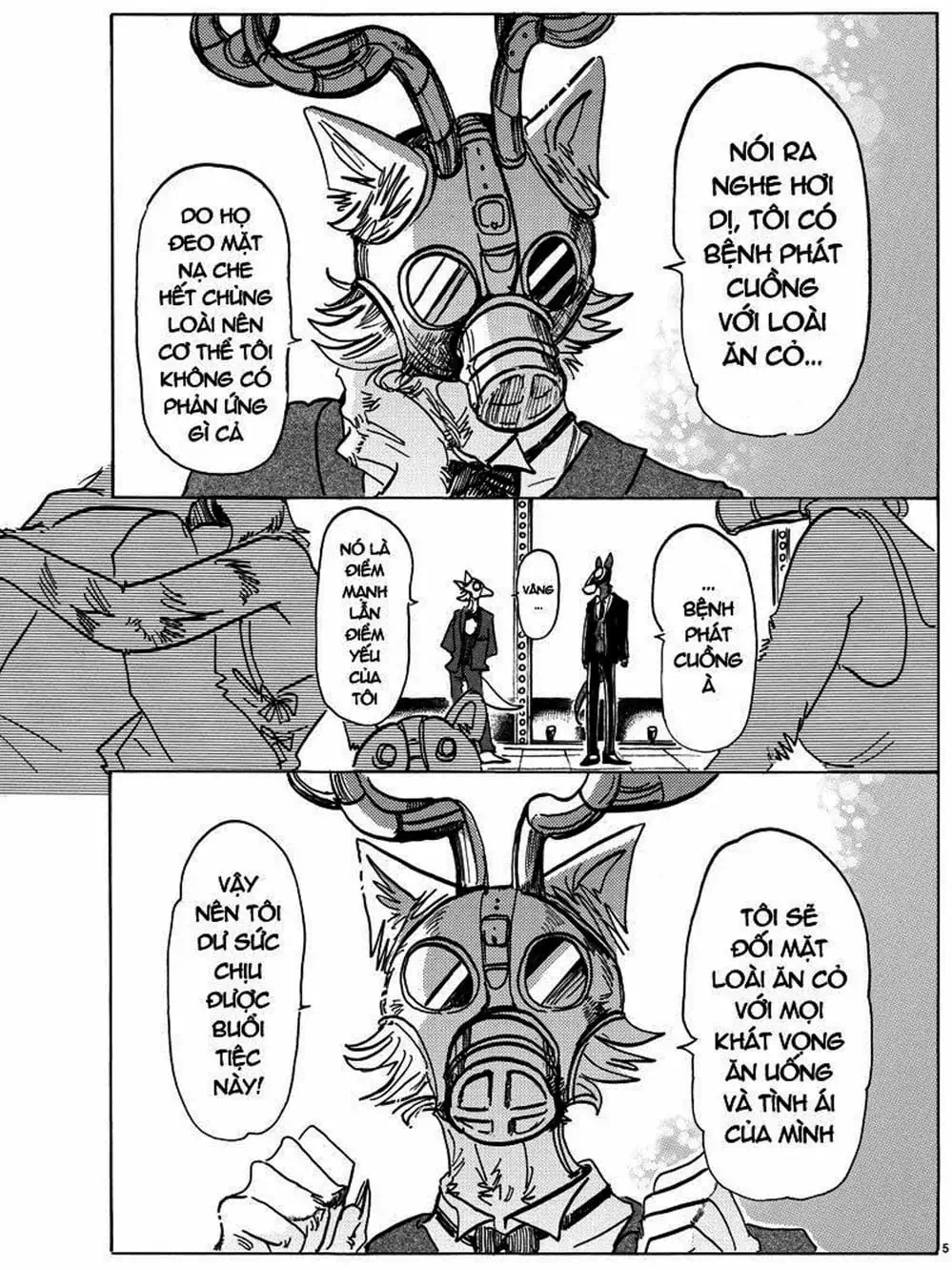 Truyện Tranh Bởi Vì Chúng Ta Đều Là Những Ngôi Sao - Beastars trang 10