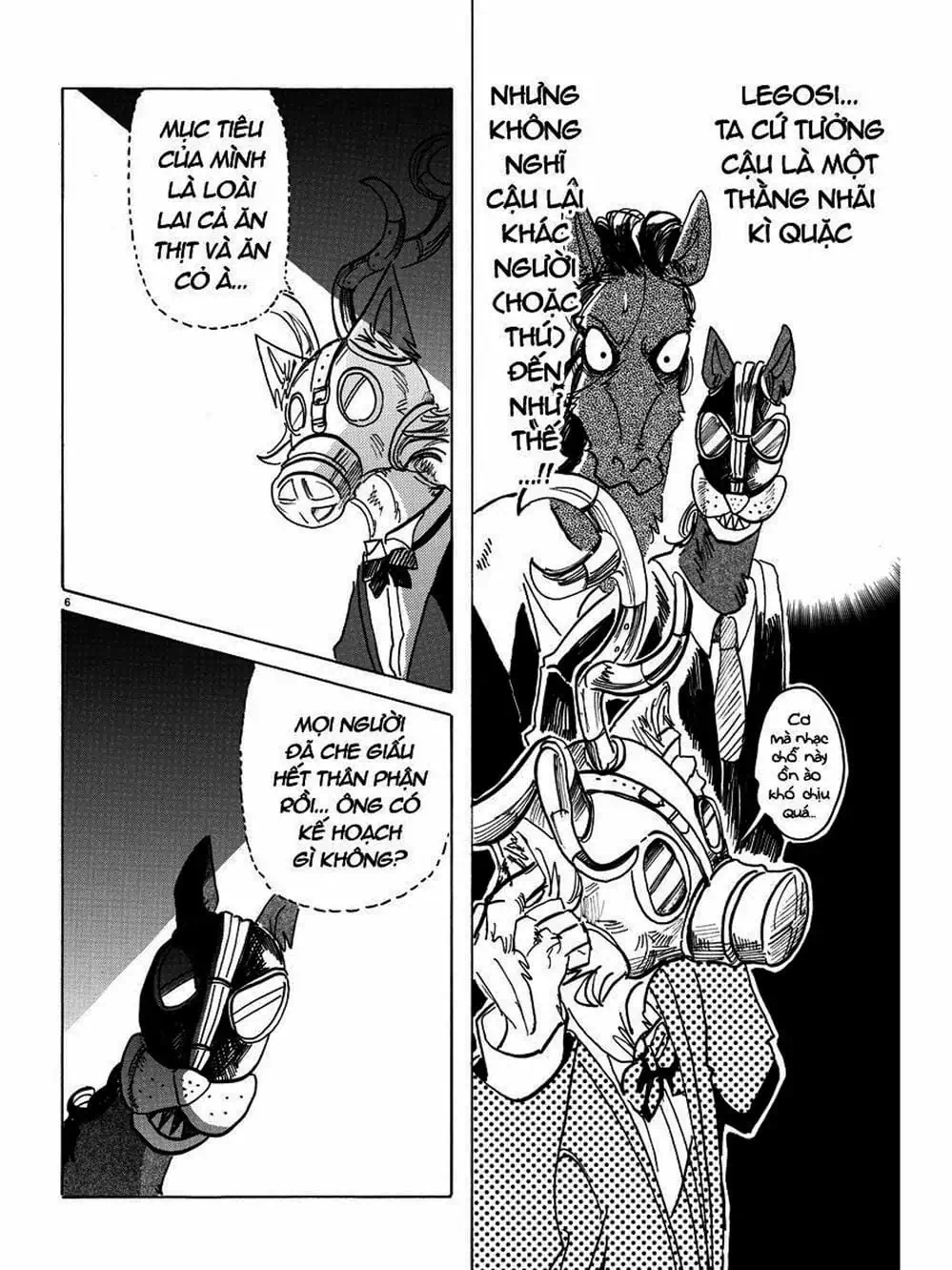 Truyện Tranh Bởi Vì Chúng Ta Đều Là Những Ngôi Sao - Beastars trang 10