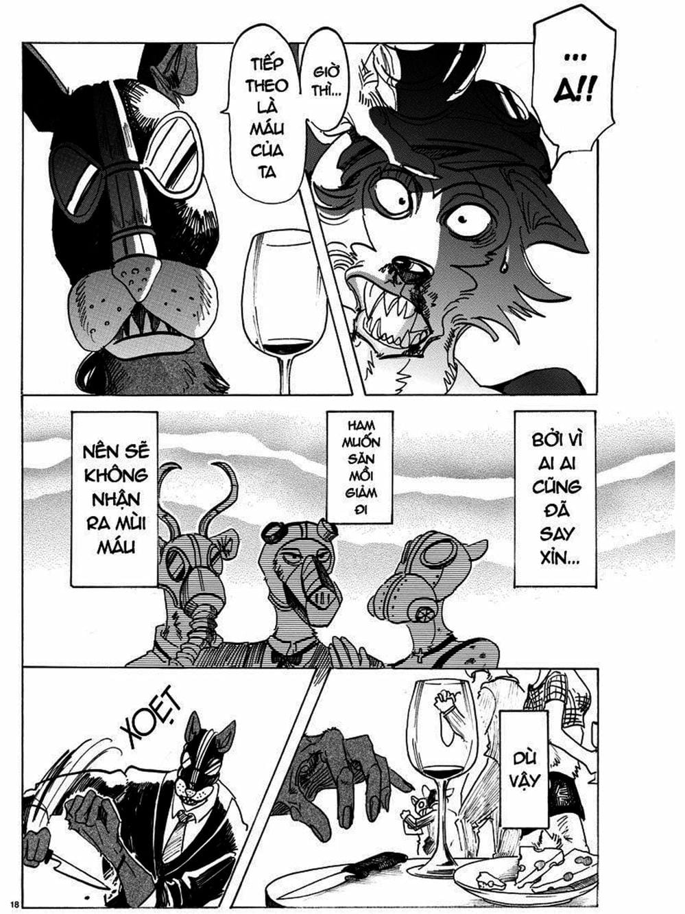 Truyện Tranh Bởi Vì Chúng Ta Đều Là Những Ngôi Sao - Beastars trang 10