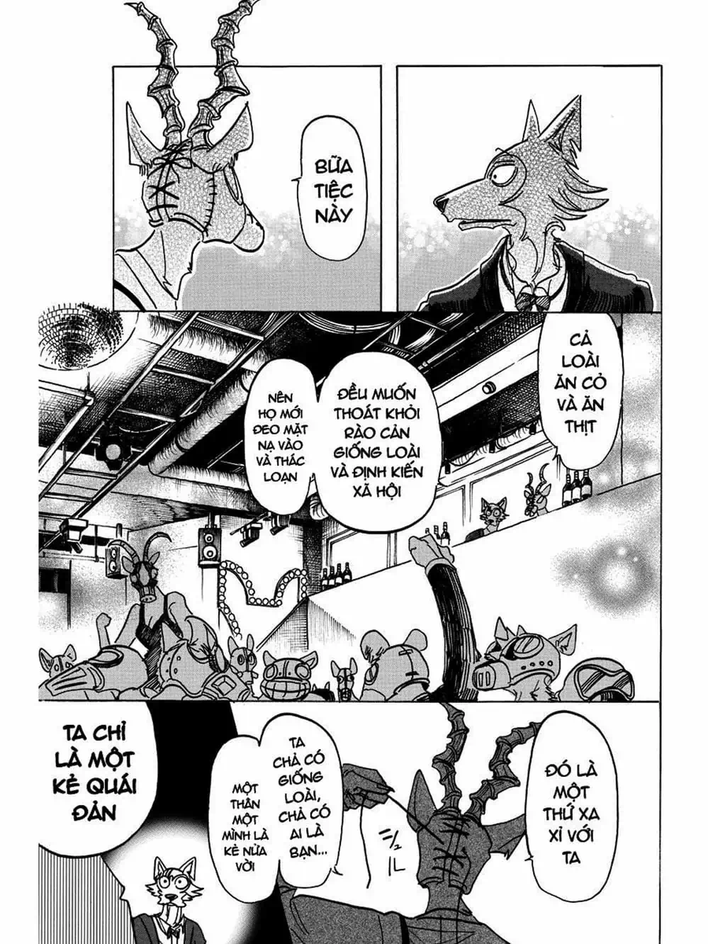 Truyện Tranh Bởi Vì Chúng Ta Đều Là Những Ngôi Sao - Beastars trang 10