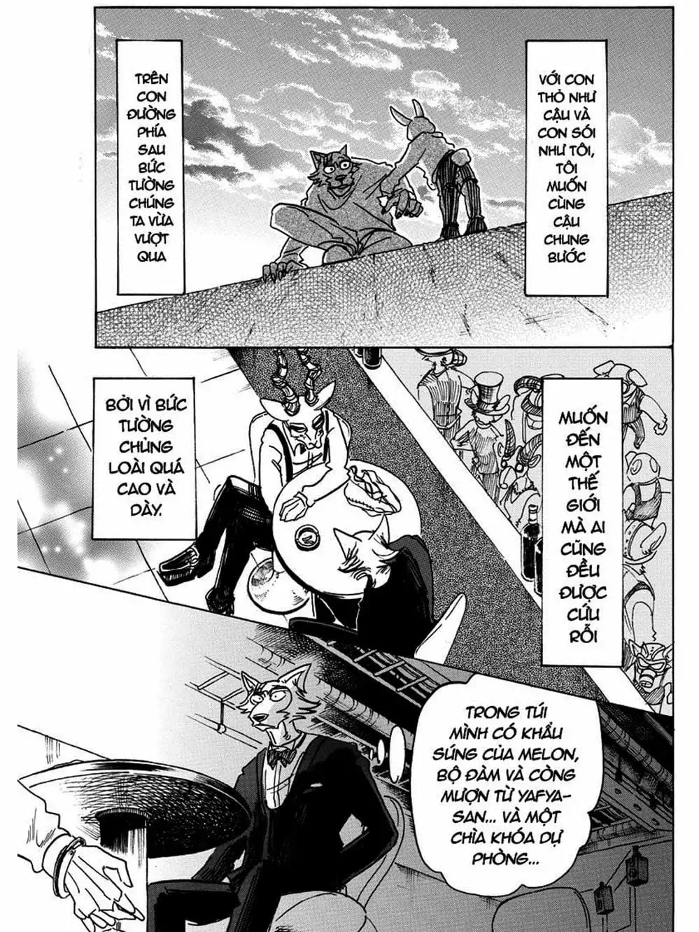 Truyện Tranh Bởi Vì Chúng Ta Đều Là Những Ngôi Sao - Beastars trang 10