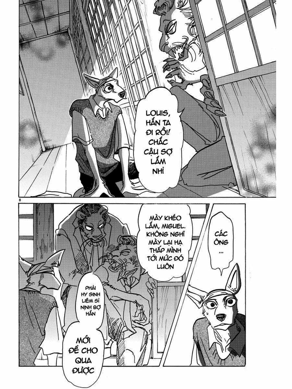 Truyện Tranh Bởi Vì Chúng Ta Đều Là Những Ngôi Sao - Beastars trang 10