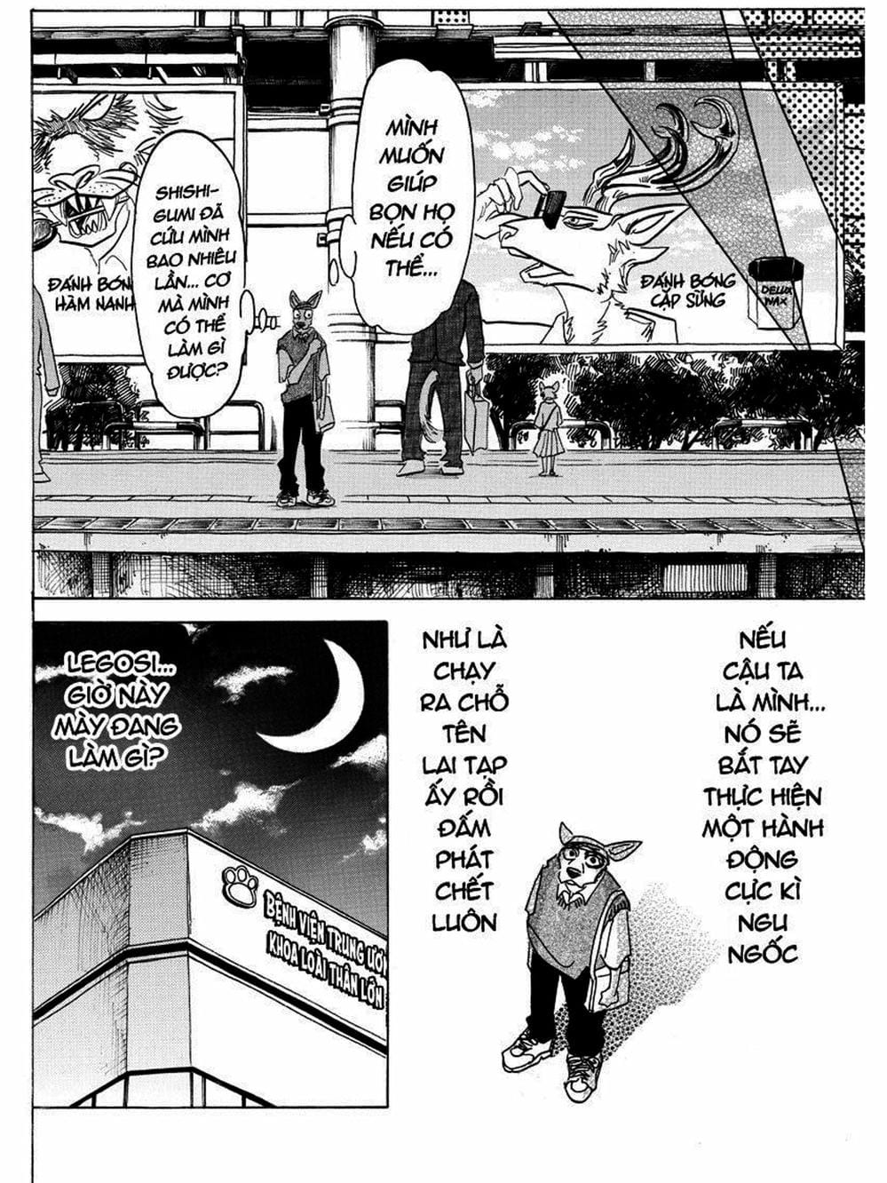 Truyện Tranh Bởi Vì Chúng Ta Đều Là Những Ngôi Sao - Beastars trang 10