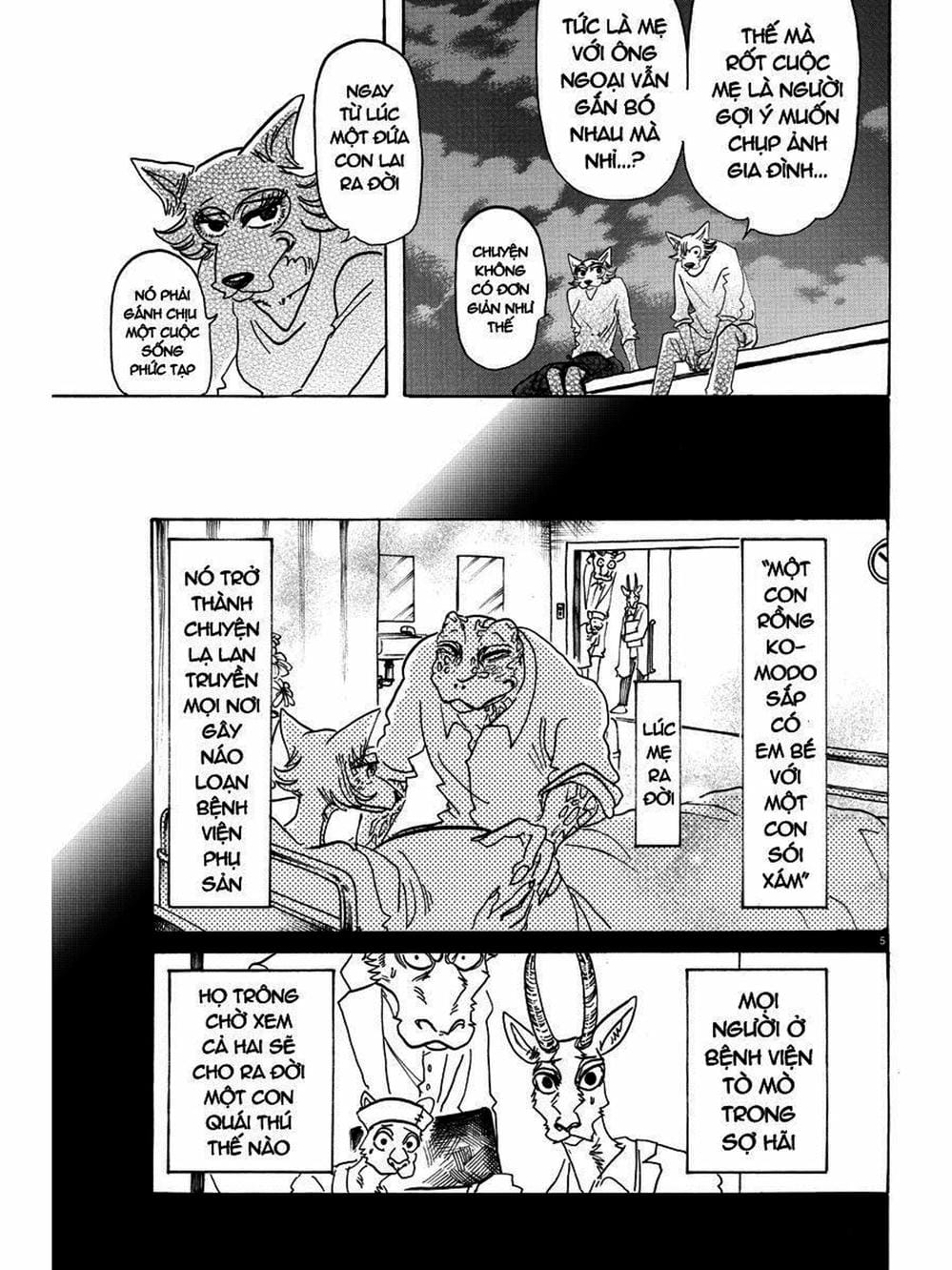 Truyện Tranh Bởi Vì Chúng Ta Đều Là Những Ngôi Sao - Beastars trang 10