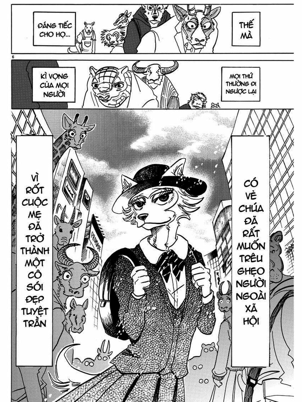Truyện Tranh Bởi Vì Chúng Ta Đều Là Những Ngôi Sao - Beastars trang 10