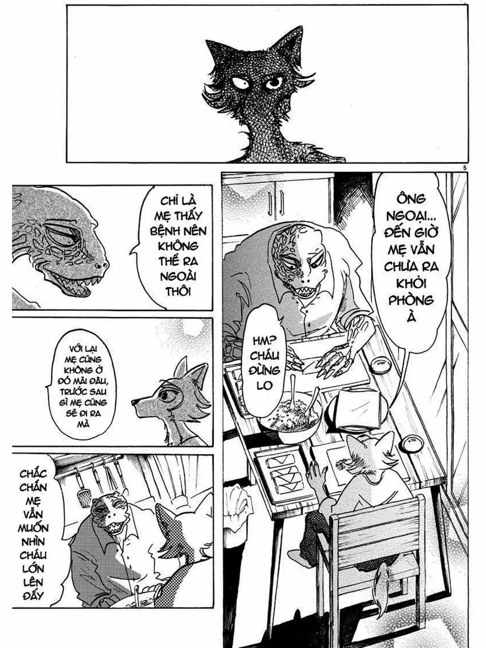 Truyện Tranh Bởi Vì Chúng Ta Đều Là Những Ngôi Sao - Beastars trang 10