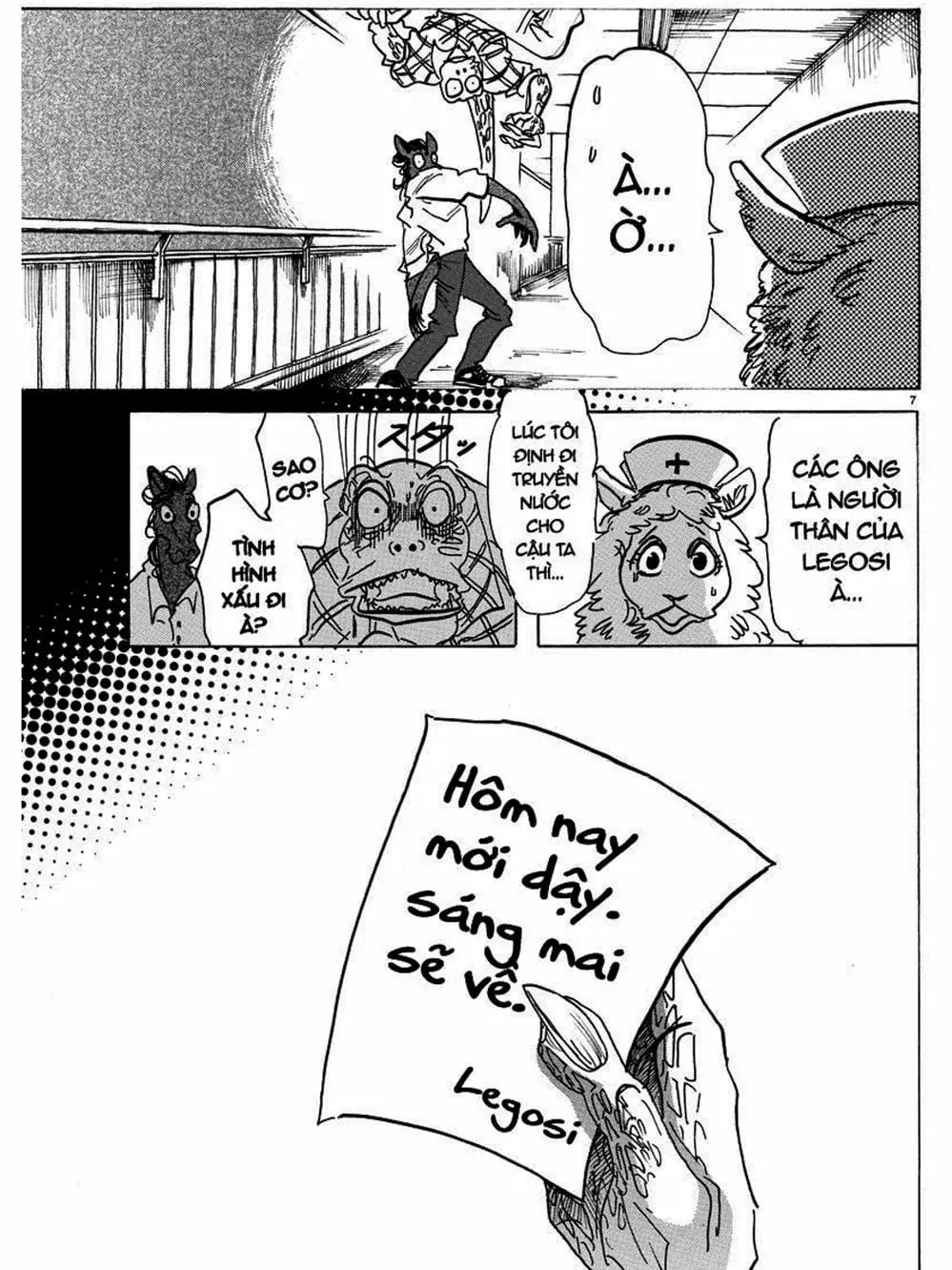 Truyện Tranh Bởi Vì Chúng Ta Đều Là Những Ngôi Sao - Beastars trang 10