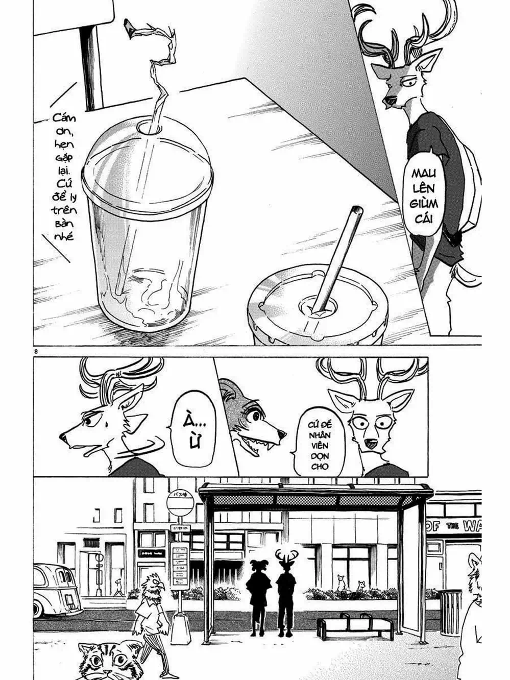 Truyện Tranh Bởi Vì Chúng Ta Đều Là Những Ngôi Sao - Beastars trang 10