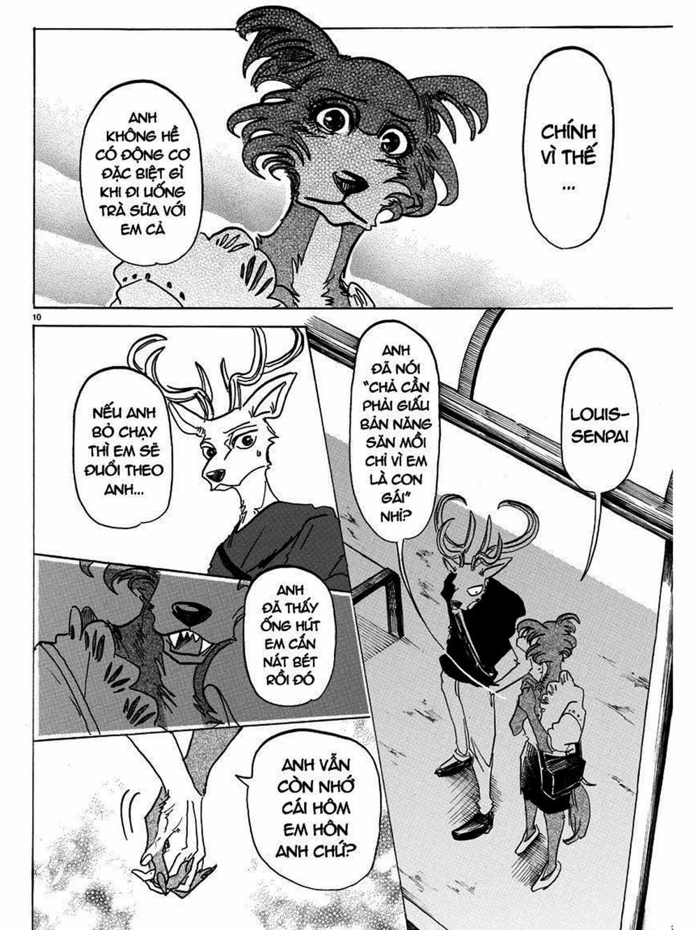 Truyện Tranh Bởi Vì Chúng Ta Đều Là Những Ngôi Sao - Beastars trang 10